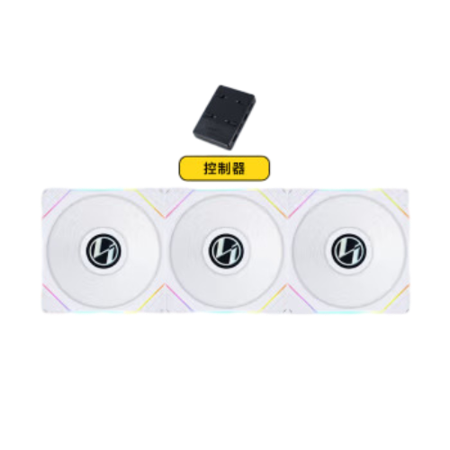 一剑装机-联力 四代积木风扇TL120 套装版 白色联力 四代积木风扇TL120 套装版 白色 （三只装）